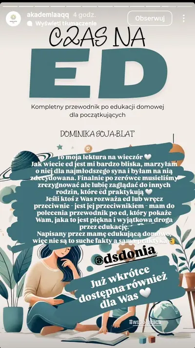 Relacja Akademii AQQ o książce