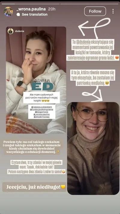 Relacja @_wrona.paulina o książce