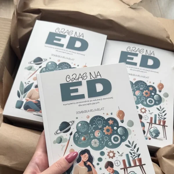 Książka o edukacji domowej Czas na ED - wydanie drukowane